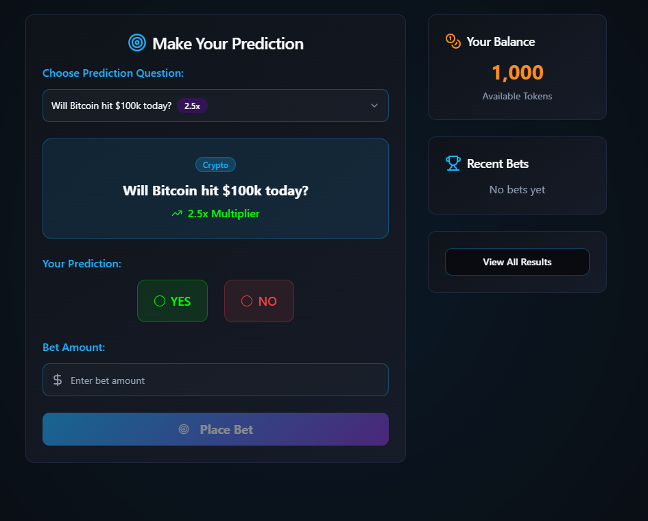 Monad Gaming Dapp